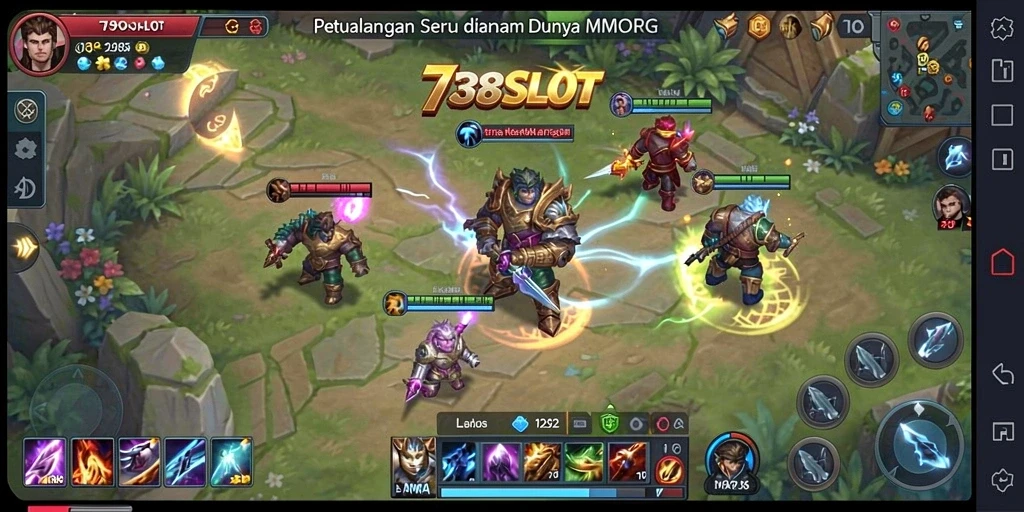 Menampilkan gameplay seru dengan karakter unik dan petualangan mendebarkan.