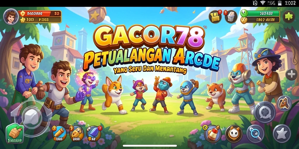 Gameplay GACOR78 yang seru dengan berbagai tantangan menarik.