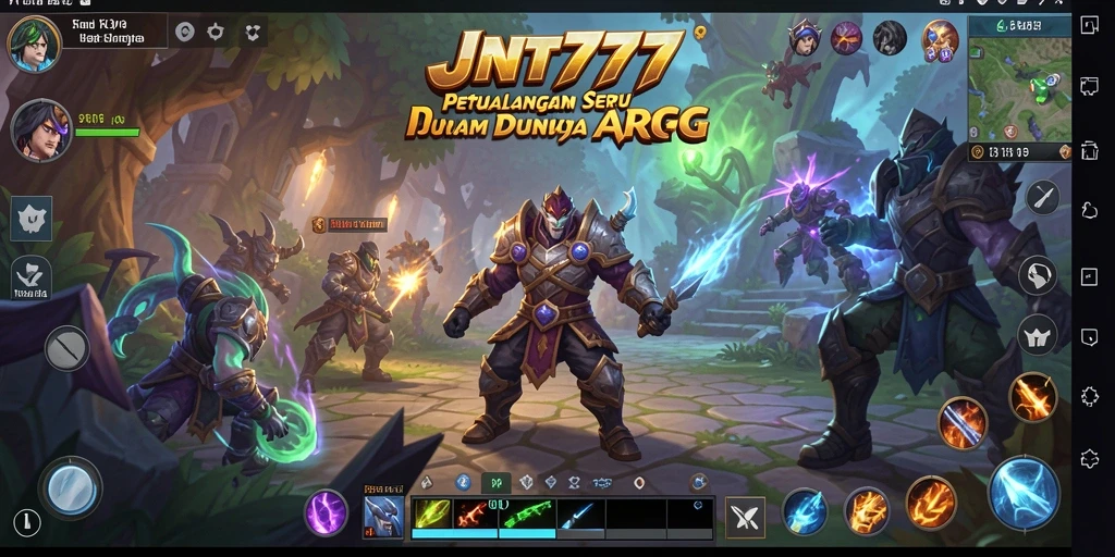 Tangkapan layar gameplay JNT777 menampilkan aksi pertarungan yang seru dan mendalam.
