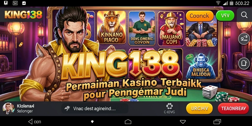 Tampilan screenshot dari gameplay KING138 yang menarik dan interaktif.