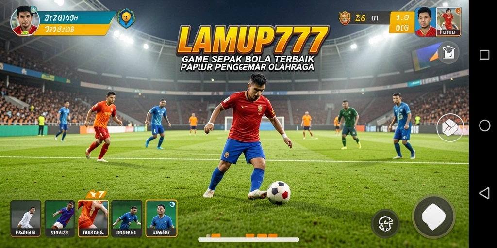 Tampilan gameplay yang mendebarkan dalam LAMPU777.