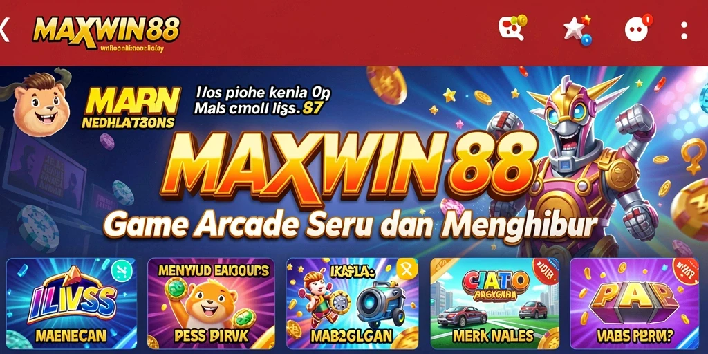 Tampilan menarik dari gameplay MAXWIN88 yang seru.