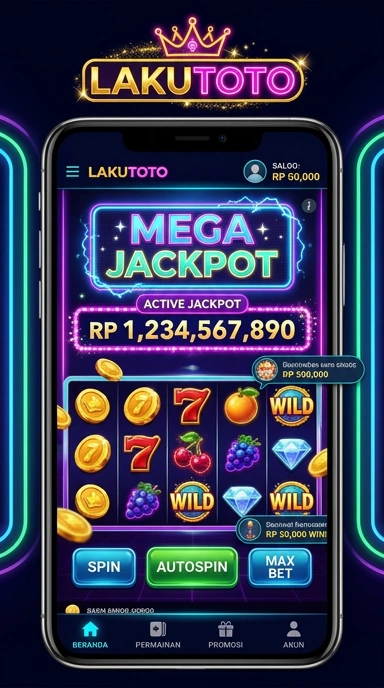 Pengguna sedang mengunduh aplikasi dari lakutoto dengan mudah.
